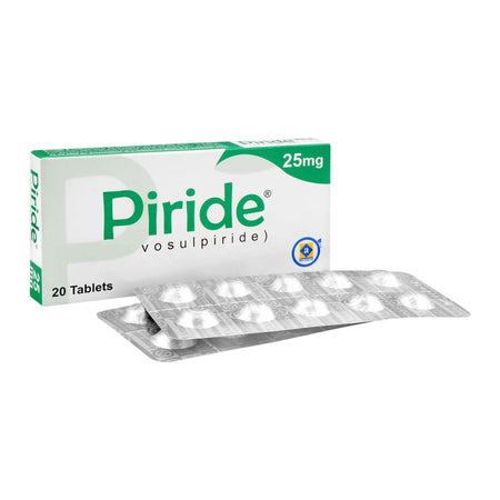 Amarant Pharmaceuticals Piride Tablet, 25mg, 20-Pack - Main Image