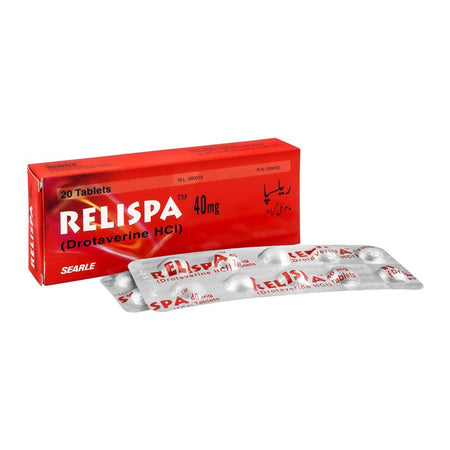 Searle Relispa Tablet, 40mg, 20-Pack - Main Image