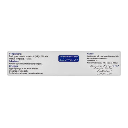 Crystolite Pharmaceuticals Oratane Gel, 10g - Image 2