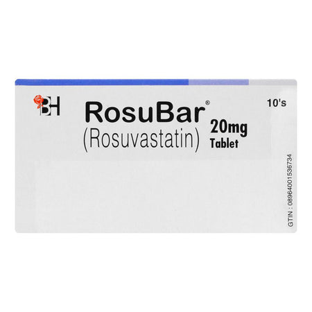 Barrett Hodgson RosuBar Tablet, 20mg, 10-Pack - Image 2