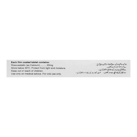 Barrett Hodgson RosuBar Tablet, 20mg, 10-Pack - Image 3