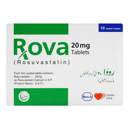 Bosch Pharmaceuticals Rova Tablet, 20mg, 10-Pack - Image 2