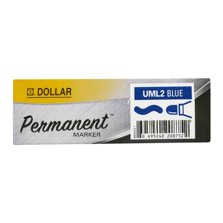 Dollar Permanent Marker 2.0 12's #UML2 Blue - Image 5