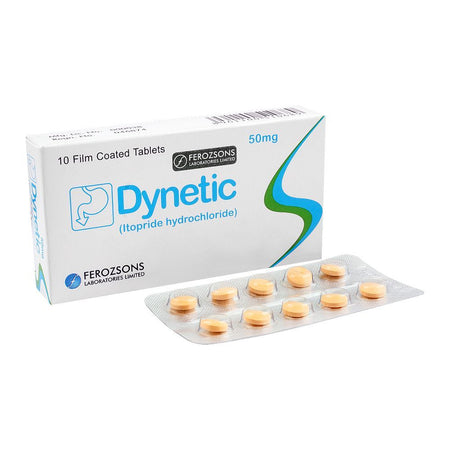 Ferozsons Laboratories Dynetic Tablet, 50mg, 10-Pack - Main Image