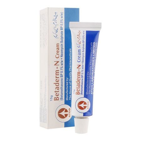 ATCO Laboratories Betaderm-N Cream, 15g - Main Image