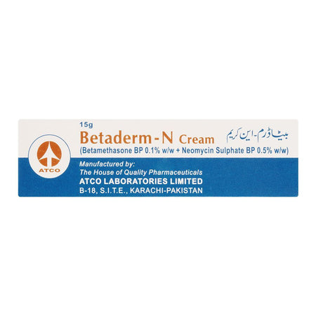 ATCO Laboratories Betaderm-N Cream, 15g - Image 2