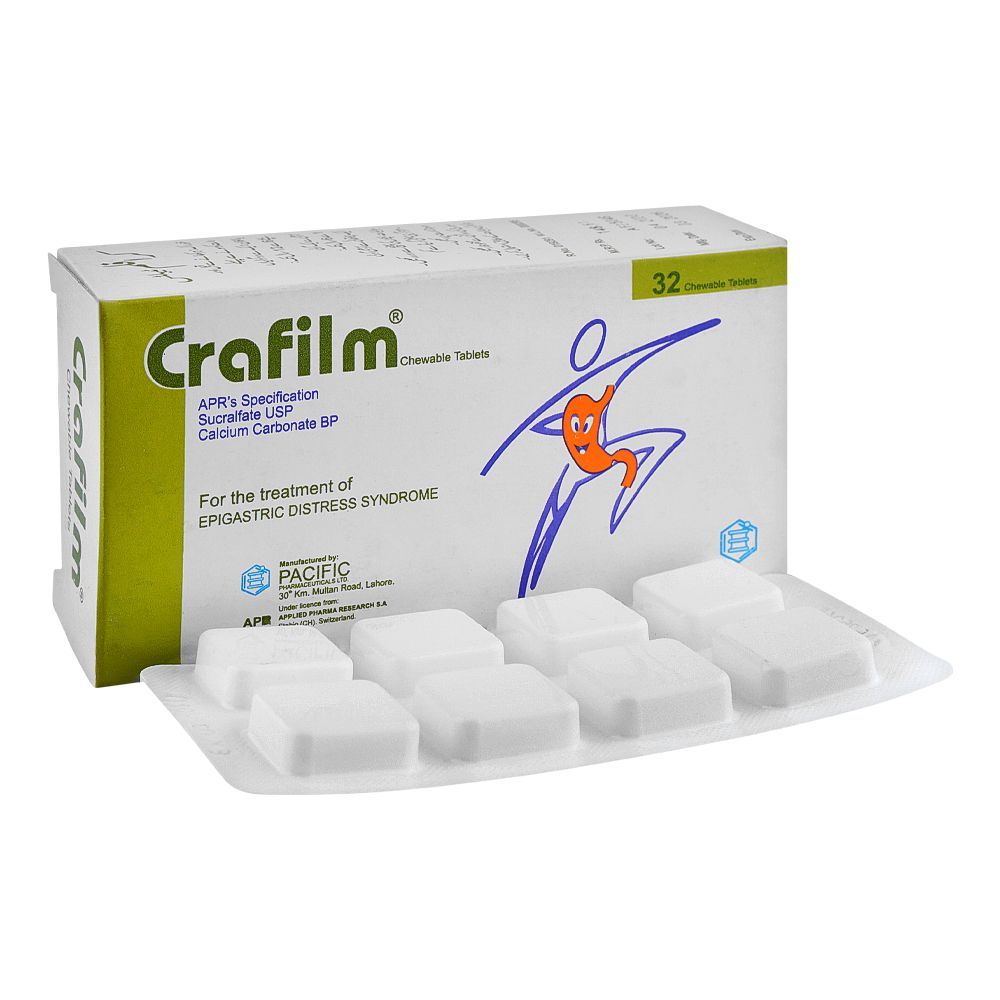 Pacific Pharmaceuticals Crafilm Chewable Tablet, 32-Pack - Main Image