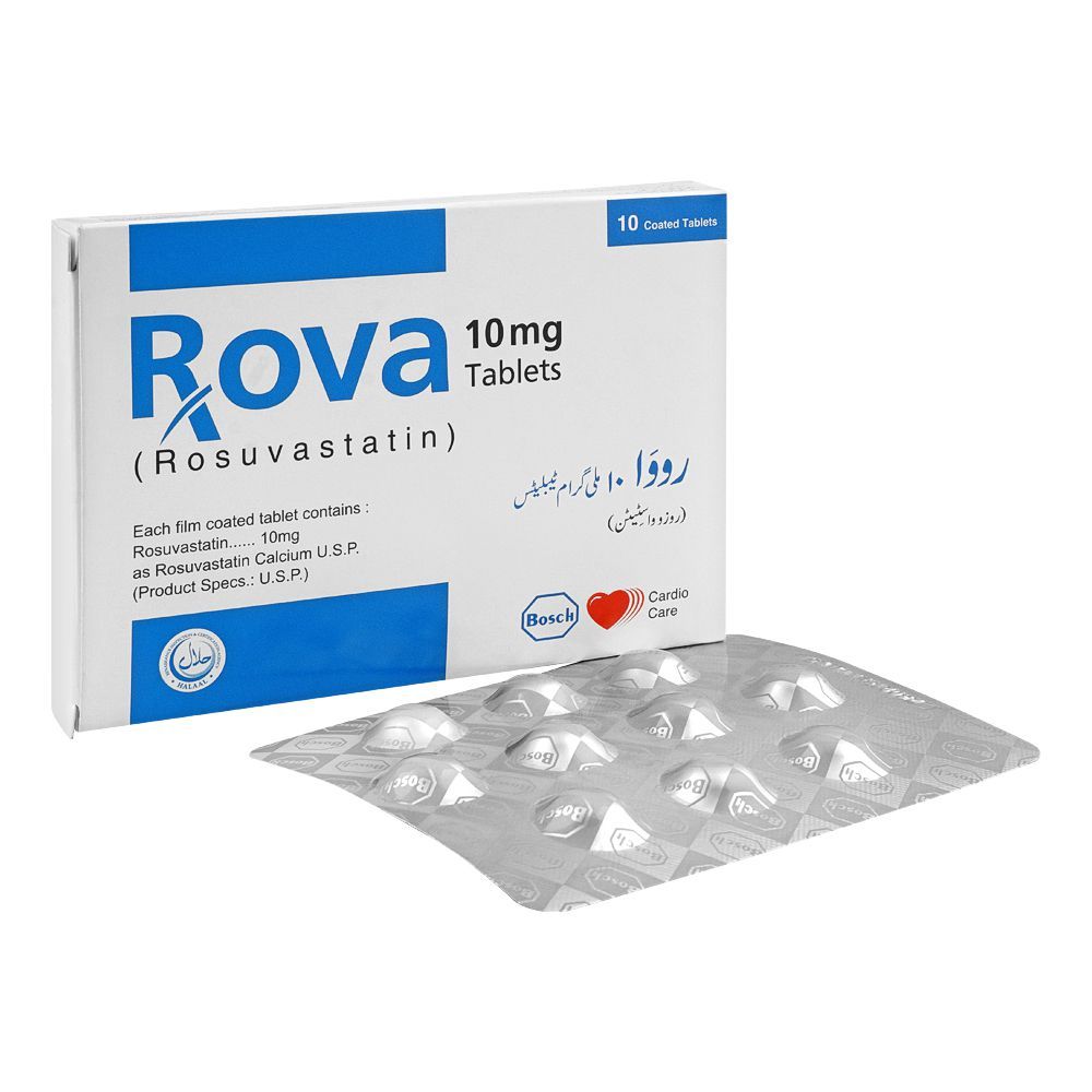 Bosch Pharmaceuticals Rova Tablet, 10mg, 10-Pack - Main Image