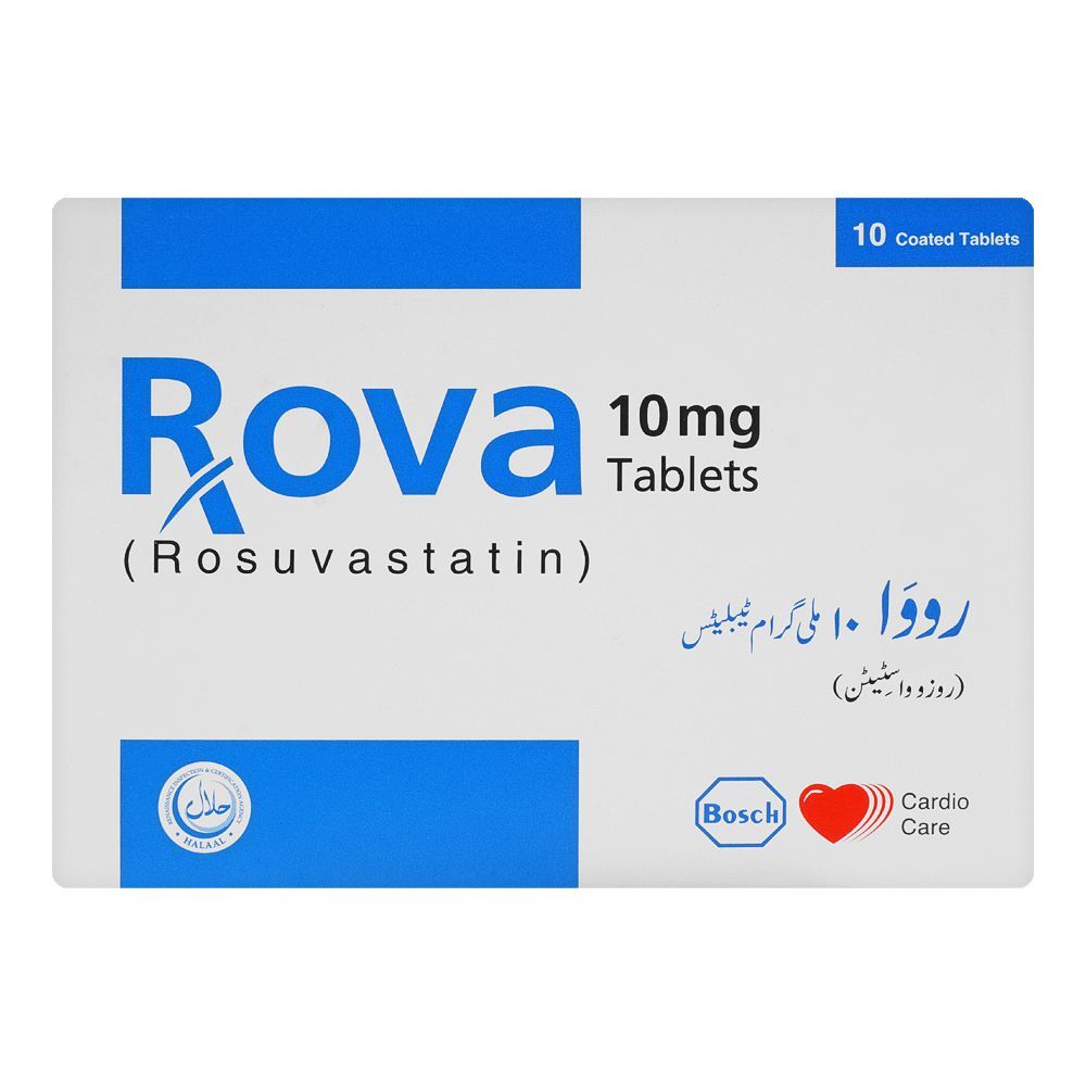 Bosch Pharmaceuticals Rova Tablet, 10mg, 10-Pack - Image 2