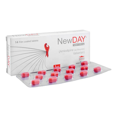 Werrick Pharmaceuticals Newday Tablet, 5mg/160mg, 14-Pack - Main Image