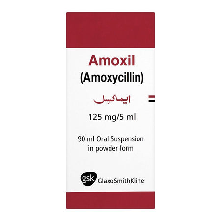 GSK Amoxil Syrup, 125mg/5ml, 90ml - Image 2