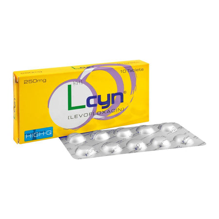 High-Q Pharmaceuticals Lcyn Tablet, 250mg, 10-Pack - Main Image