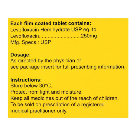 High-Q Pharmaceuticals Lcyn Tablet, 250mg, 10-Pack - Image 3