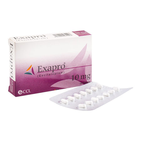 CCL Pharmaceuticals Exapro Tablet, 10mg, 14-Pack - Main Image