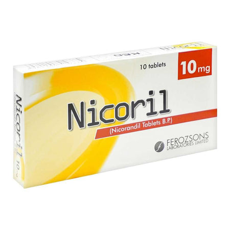 Ferozsons Laboratories Nicoril Tablet, 10mg, 10-Pack - Main Image