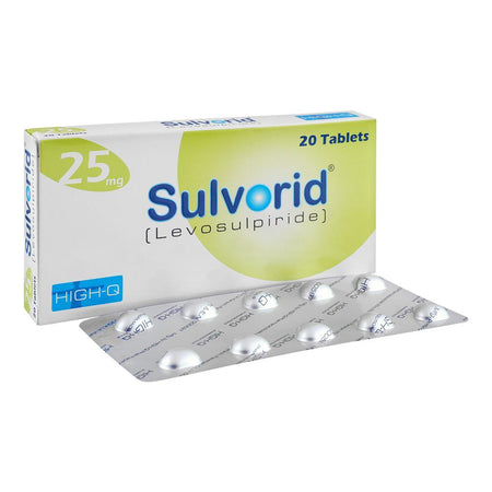 High-Q Pharmaceuticals Sulvoride Tablet, 25mg, 20-Pack - Main Image