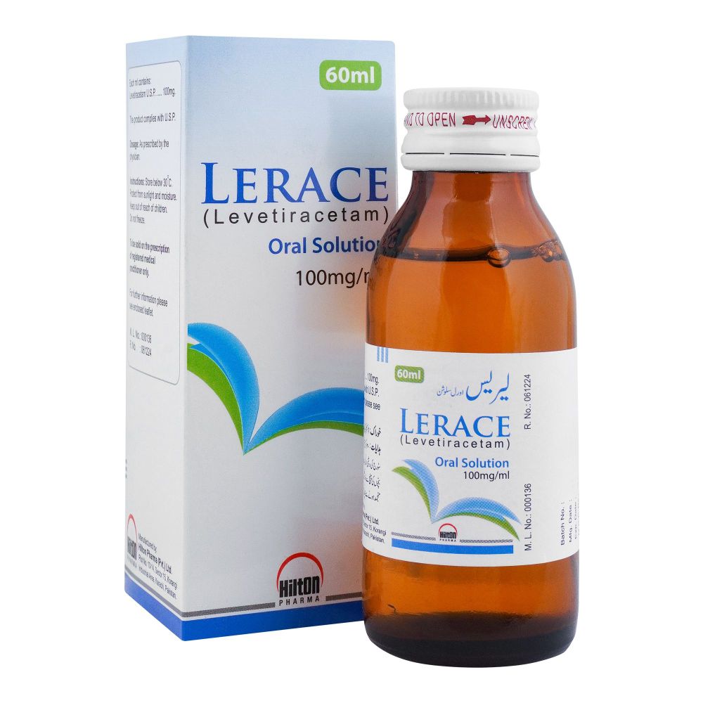 Hilton Pharma Lerace Oral Solution, 60ml - Main Image