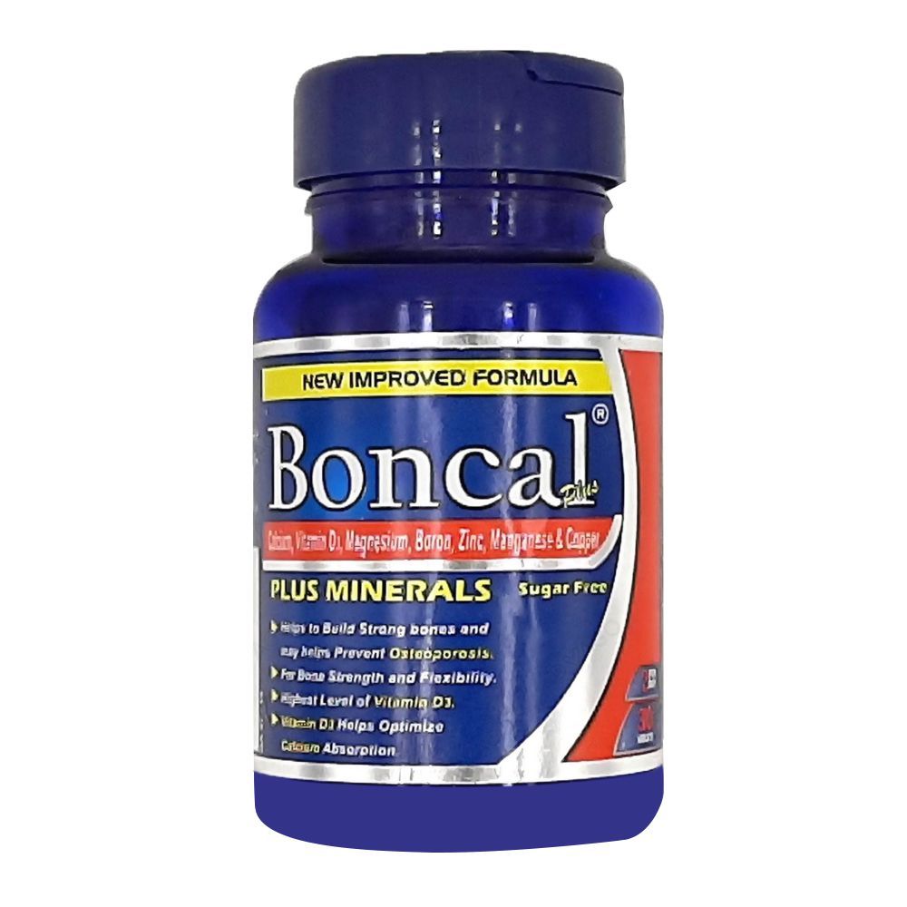 Sigma Pharma Boncal Plus Tablet, Sugar-Free, 30-Pack - Main Image