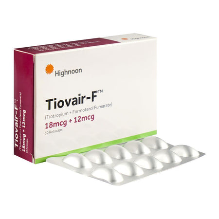 Highnoon Laboratories Tiovair-F Capsule, 18mcg + 12mcg, 30-Pack - Image 3
