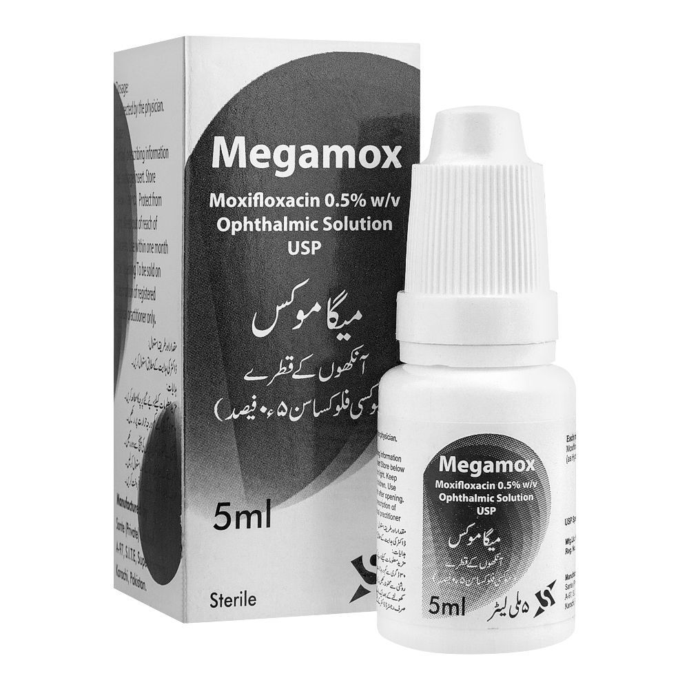 Sante Pharma Megamox Ophthalmic Drops, 5ml - Main Image