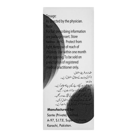 Sante Pharma Megamox Ophthalmic Drops, 5ml - Image 2