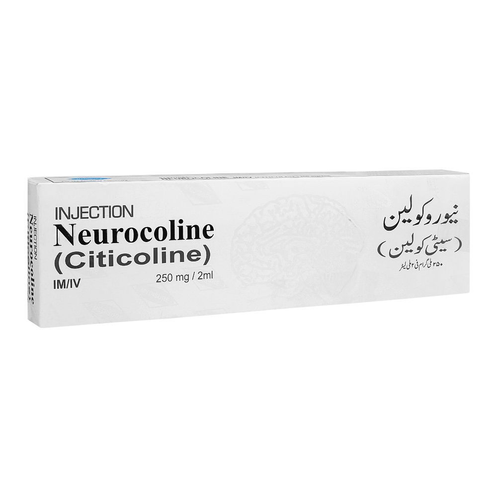 Medisure Laboratories Neurocoline Injection, IM/IV, 250mg/2ml - Main Image