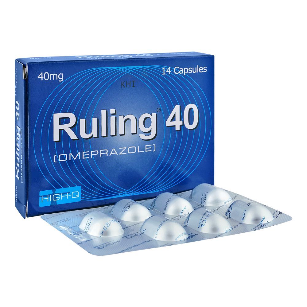 High-Q Pharmaceuticals Ruling Capsule, 40mg, 14-Pack - Main Image