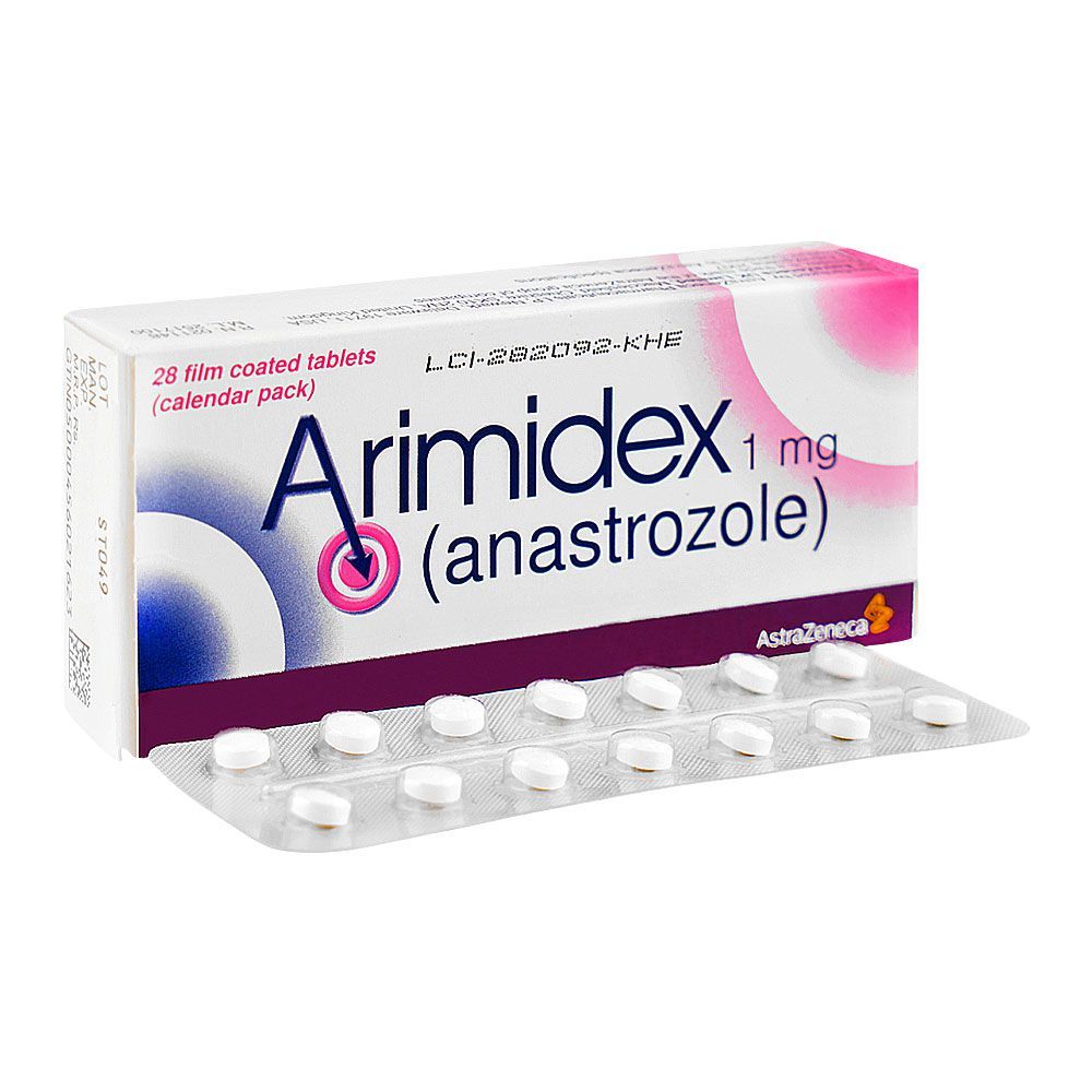 Arimidex 1mg, Box (28 Tablets) - Main Image