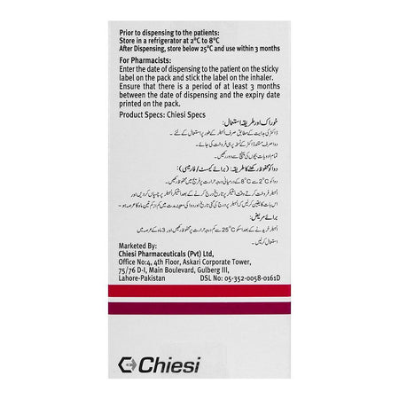 Chiesi Pharmaceuticals Foster Inhaler, 100/6mg - Image 5