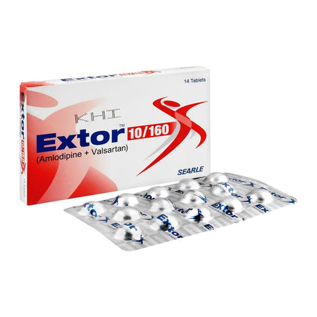 Searle Extor Tablet, 10/160mg, 14-Pack - Main Image