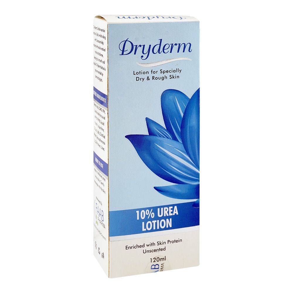 Faab Pharma Dryderm Lotion, For Dry & Rough Skin, 150ml - Main Image