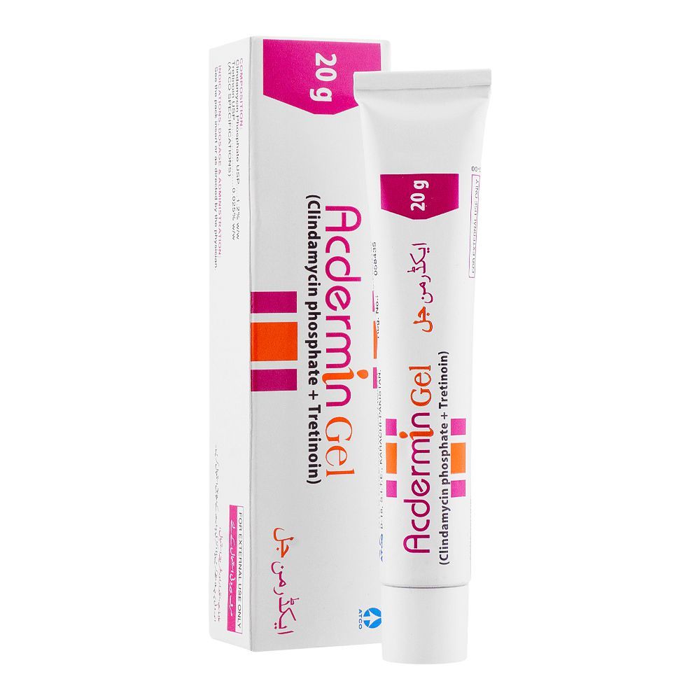 ATCO Laboratories Acdermin Gel, 20g - Main Image