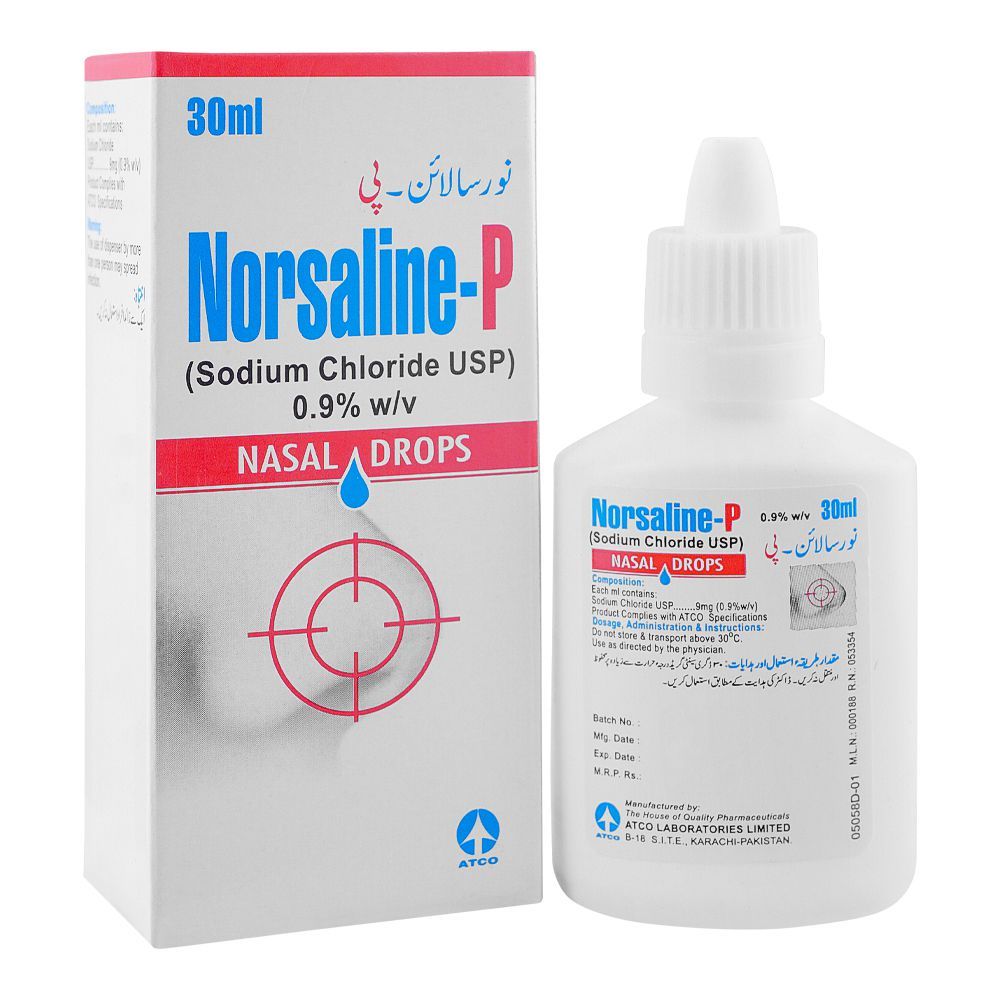 ATCO Laboratories Norsaline-P Drops, 30ml - Main Image