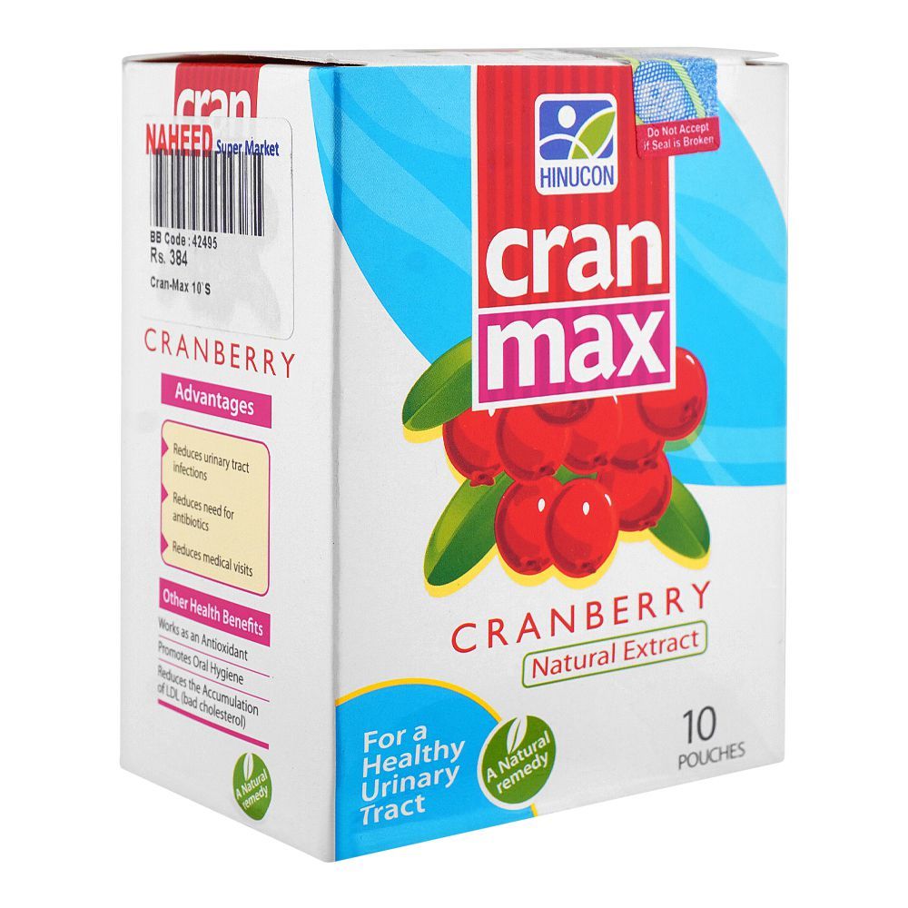 Cran-Max, Cranberry Juice Extract, 12 Sachets - Main Image
