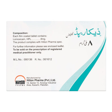 Hilton Pharma Xika Rapid Tablet, 8mg, 10-Pack - Image 2