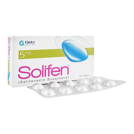 Getz Pharma Solifen Tablet, 5mg, 1-Strip - Main Image