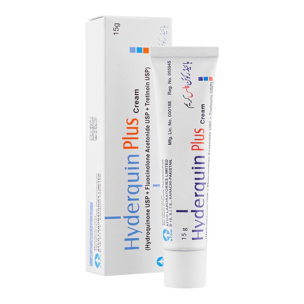 ATCO Laboratories Hyderquin Plus Cream, 15g - Main Image