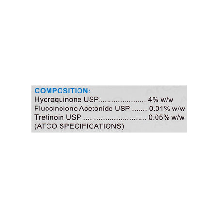 ATCO Laboratories Hyderquin Plus Cream, 15g - Image 3