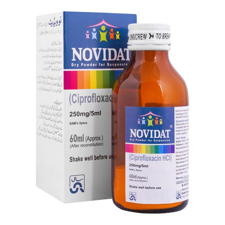 Sami Pharmaceuticals Novidat Dry Suspension, 250mg/5ml - Main Image