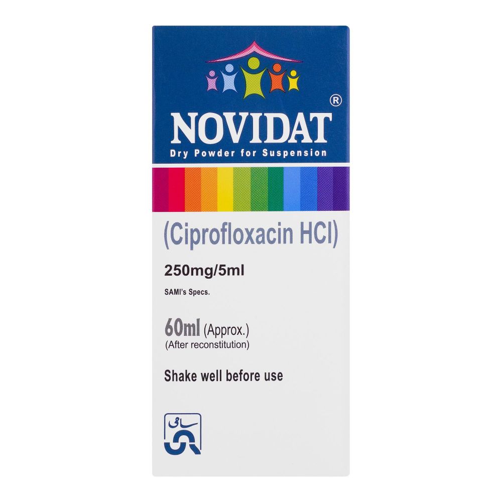 Sami Pharmaceuticals Novidat Dry Suspension, 250mg/5ml - Image 2