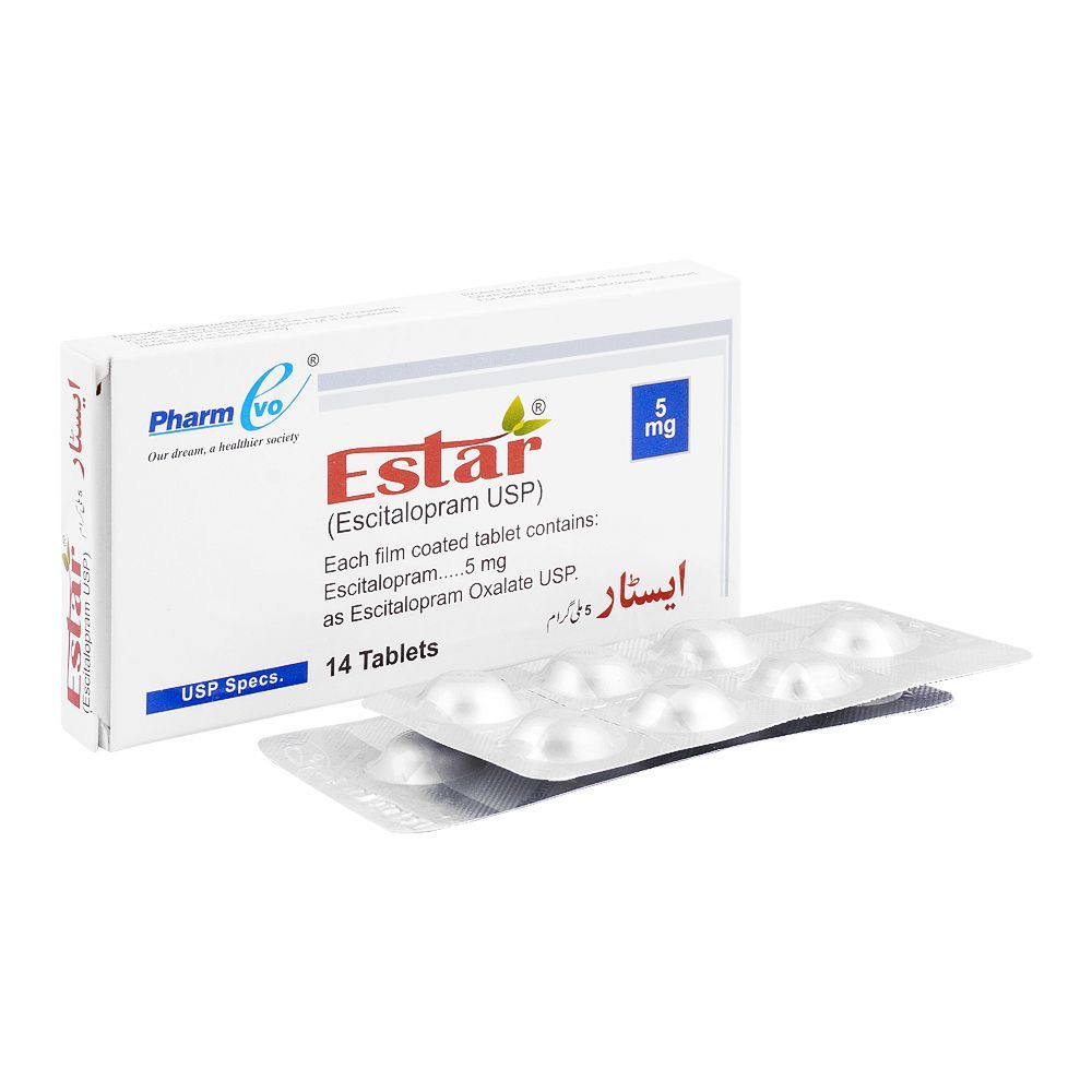 PharmEvo Estar Tablet, 5mg, 14-Pack - Main Image