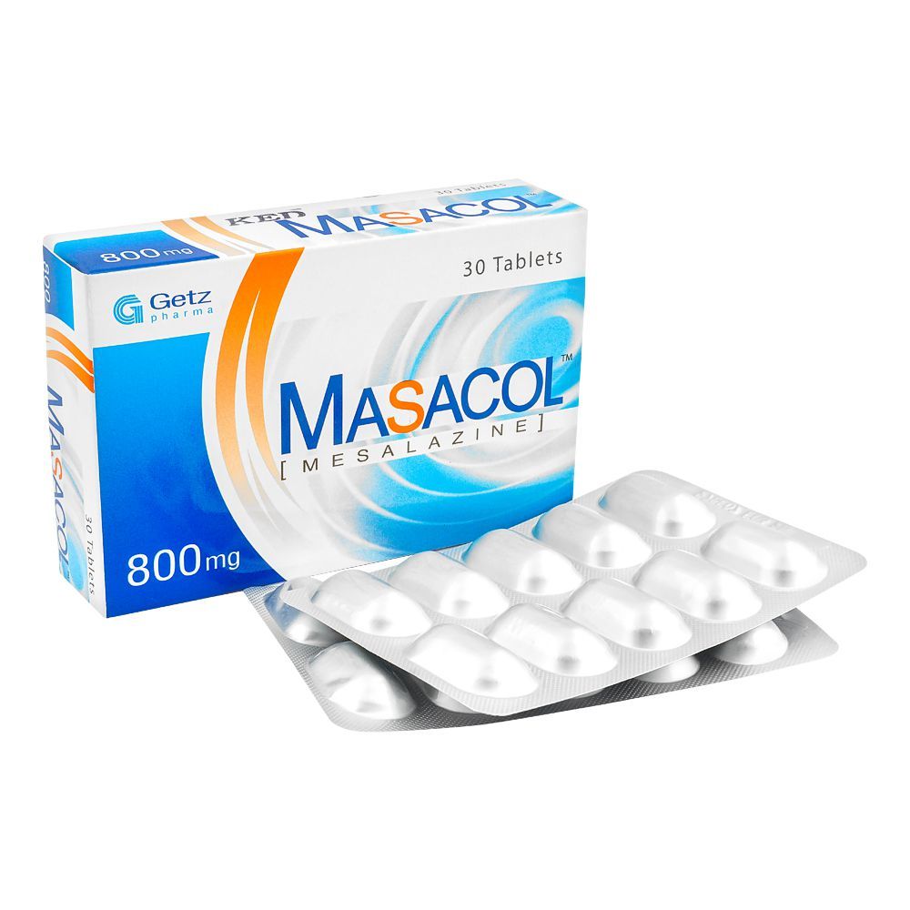 Getz Pharma Masacol Tablet, 800mg, 30-Pack - Main Image