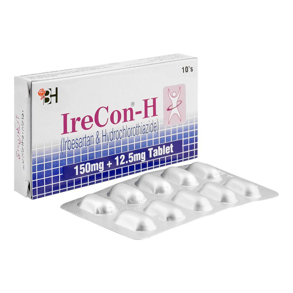 Barrett Hodgson IreCon-H Tablet, 150mg + 12.5mg, 10-Pack - Main Image