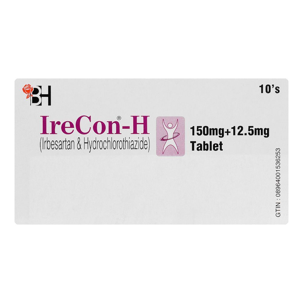 Barrett Hodgson IreCon-H Tablet, 150mg + 12.5mg, 10-Pack - Image 2