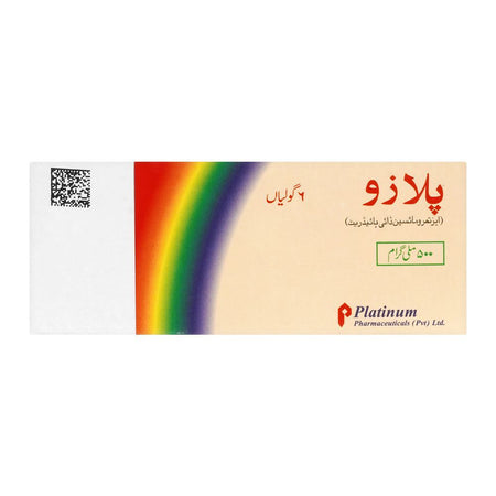Platinum Pharmaceuticals Plazo Tablet, 500mg, 6-Pack - Image 2