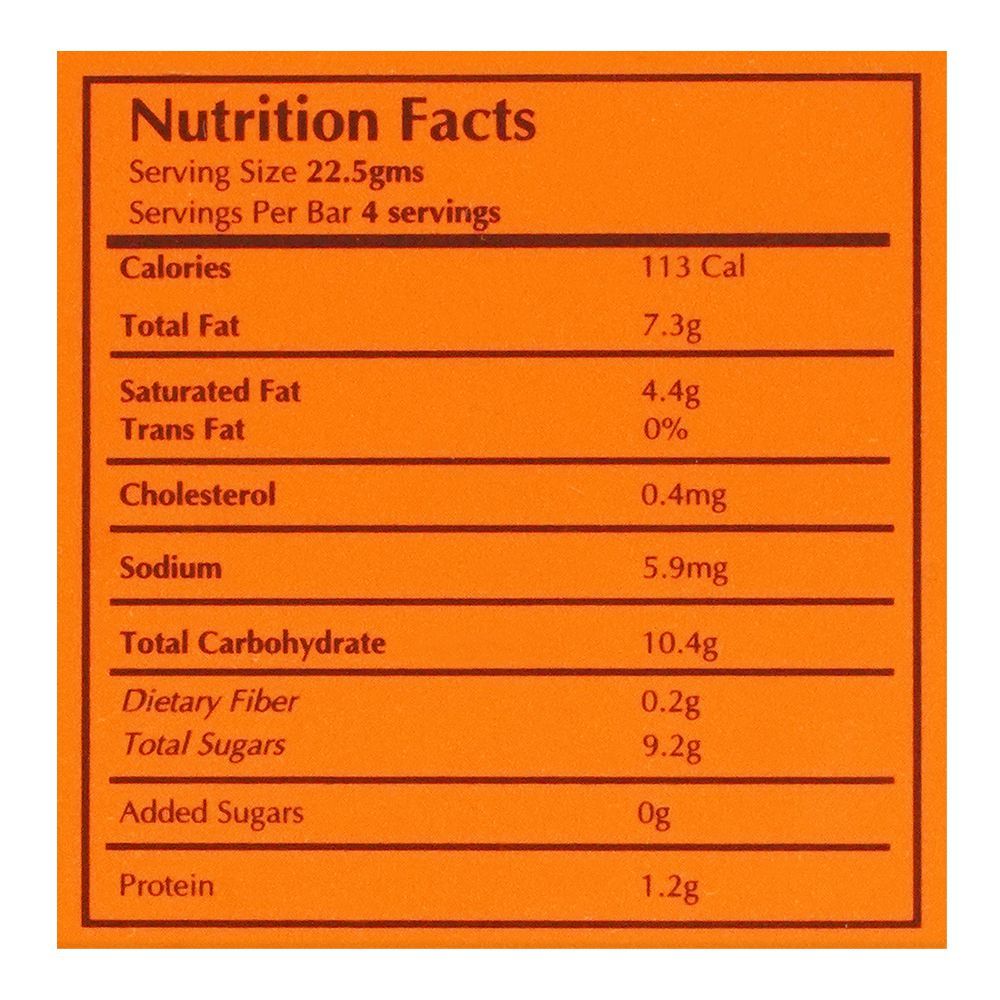 Lals Chocolate 56% Cocoa Orange Dark Gluten Free, 90g - Image 3