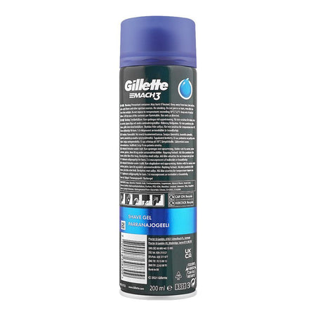 Gillette Mach-3 Extra Comfort Shave Gel, 200ml - Image 2