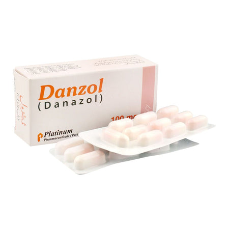 Platinum Pharmaceuticals Danzol Capsule, 100mg, 30-Pack - Main Image