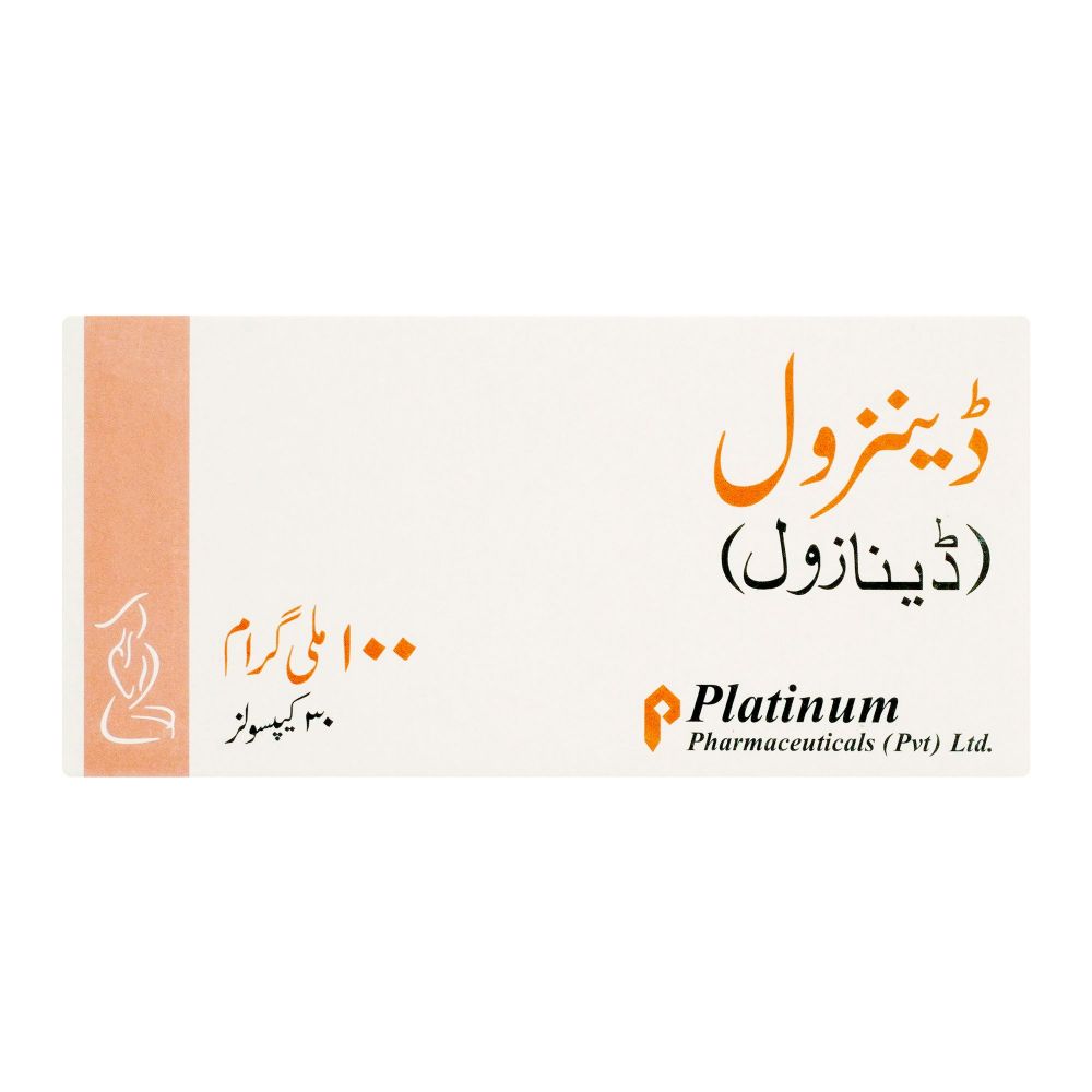 Platinum Pharmaceuticals Danzol Capsule, 100mg, 30-Pack - Image 2