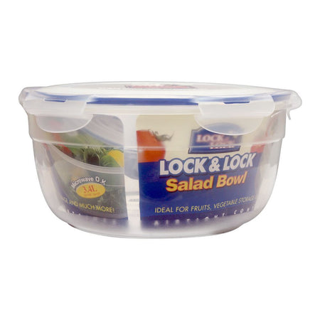 Lock & Lock Air Tight Round Salad Bowl, 3.4L, LLHSM947 - Image 2